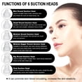 thumbnail image 4 of Amdohai Portable Blackhead Remover Electric Blackhead Suction Device with 6 Suction Probes and 5 Adjustable Suction Force 5PCs Acne Removing Tools -USB Rechargeable, 4 of 7