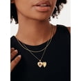 thumbnail image 3 of U7 Tree of Life Gold Plated Locket Necklace Heart Pendant Necklace Personalized Memorial Gift Christmas Gifts for Women Daughter Mother's Day Valentine, 3 of 8