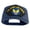 Navy, variant on U.S. Army Air Corps Patched Solid Cotton Twill Pro Style Cap - White OSFM