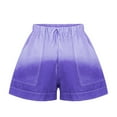 thumbnail image 2 of Patlollav Womens Comfy Summer Tie-Dye Shorts Drawstring Elastic Waist Pockets Casual Pants, 2 of 6