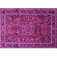 thumbnail image 1 of Ahgly Company Indoor Rectangle Medallion Pink Traditional Area Rugs, 2' x 5', 1 of 4