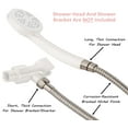 thumbnail image 3 of Aqua Elegante Flexible Shower Hose for Handheld Shower Heads - Brushed Nickel, 3 of 6