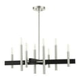 thumbnail image 3 of Livex Lighting - Denmark - 8 Light Chandelier in Mid Century Modern Style - 28, 3 of 12