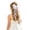 White-2, variant on 15.7 Inch Bow Veil Bridal Veils Party Hair Clips for Women - White Bow Wedding Veil Elegant Tulle Layer Hair Clip - For Girls & Styling