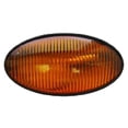 thumbnail image 1 of Optronics Porch Light RVPL5ABP 1 Incandescent Bulb; 12.8 Volt; 6-1/4 Inch x 3-7/16 Inch Oval; Amber; Single; Black Housing; No Switch, 1 of 2