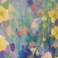 thumbnail image 4 of Coolnut Flowers and Leaves Shower Curtain Waterproof Washable Bathroom Shower Curtain Durable Polyester Cloth Fabric Bathroom Set with 12 Hooks, 60 x 72 inches Home Decor, 4 of 6