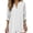 White, variant on Wang6 Women's Oversized Long Sleeve T Shirts Causal V Neck Button Summer Tunic Tops Loose Fit Solid Long Tees Shirts White XXXXXL