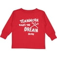 thumbnail image 3 of Inktastic Lacrosse Teamwork Boys or Girls Long Sleeve Toddler T-Shirt, 3 of 5