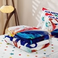 thumbnail image 5 of Erosebridal Watercolor Splash Ink Zipper Twin Comforter Sets with Fitted Sheet and 2 Pillowcases,Handball Sport Gamer Zipper Bedding Set For Boys,Polkadot Reversible,4 Pieces, 5 of 7