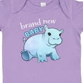 thumbnail image 4 of Inktastic Brand New Baby Cute Baby Hippo Boys or Girls Baby Bodysuit, 4 of 5