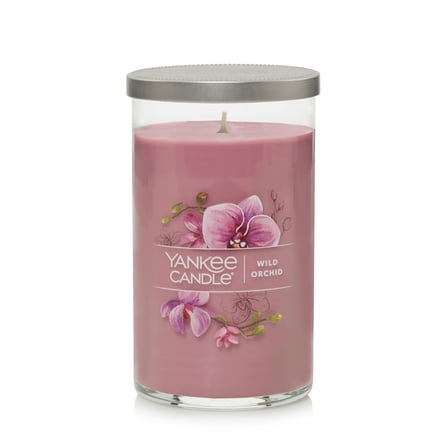 Yankee Candle Signature Medium 2-Wick Candle, Wild Orchid, 14.25 oz