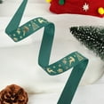 thumbnail image 3 of Cheapark Christmas Bronzed Ribbon - Wapiti-Themed Decor for Tree & Gift Wrapping, Festive Webbing for Holiday Home, 3 of 7