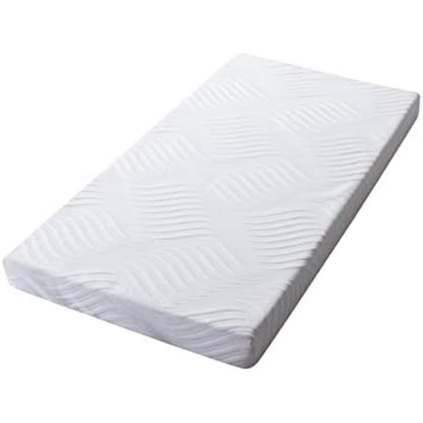 Crib Mattress, 4 Inch Memory Foam Mattress Topper Toddler Bed Mattress