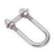 thumbnail image 5 of Marine U  Tie Down U 12x130 mm  Alta resistencia  con tornillo ajustable para cubierta de barco ANGGREK Otros, 5 of 8