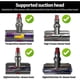 thumbnail image 3 of For V10 V11 V15 Vacuum Cleaner 100W High Torque Cleaner Head V-Ball & High Torque Cleaner Head Conne, 3 of 5