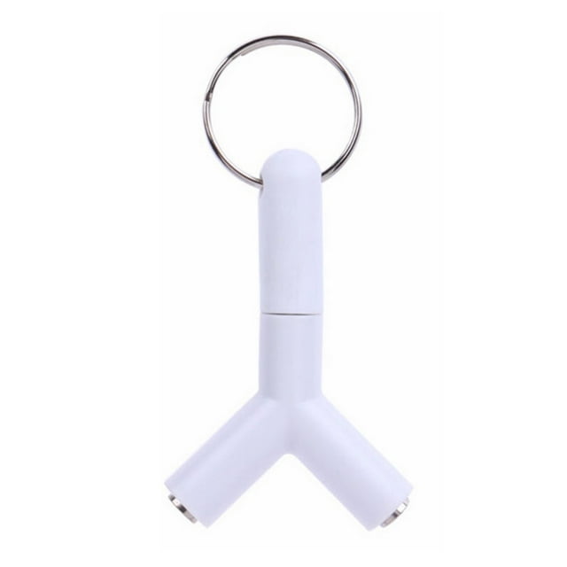 3.5mm Y Shape Earphone Splitter Adapter Double Jack Adapter Compatible for Samsumg/iPhone MP3 Player