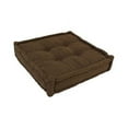 thumbnail image 6 of 20-inch Square Corded Floor Pillow with Button Tufts, 6 of 7