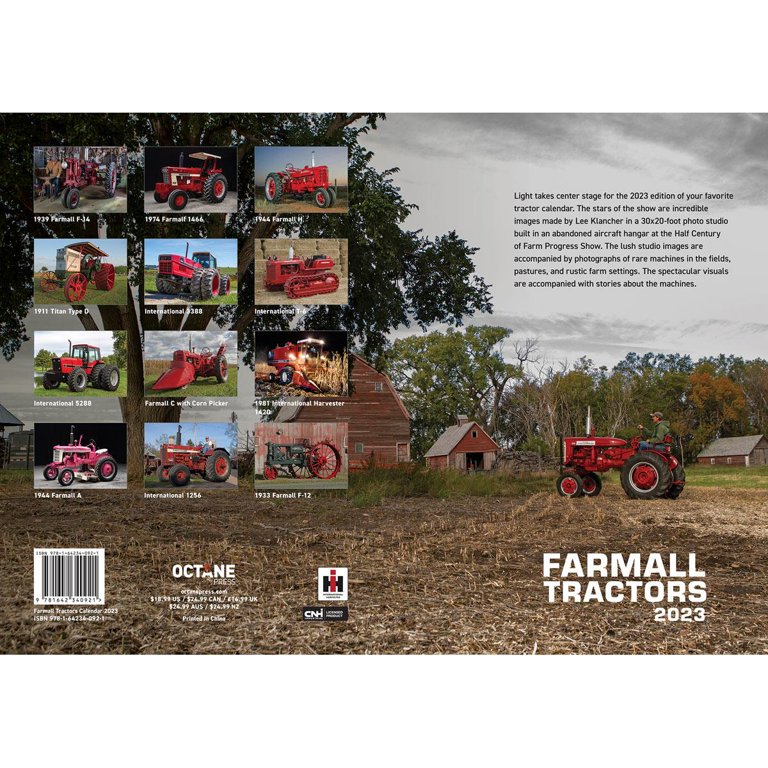 Farmall Tractors Calendar 2024 (Calendar), 49 OFF