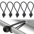 thumbnail image 3 of 5/20pcs Bungee Cord Ball Tarps Canvas Tarpaulin Flagpole Ties Cord Ends Elastic Rope Fixed Boat Pole Camping Tent Accessories, 3 of 9