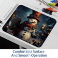 thumbnail image 6 of Snowman Square Gaming Mouse Pad Desk Mat, 8.3x9.8 Inch, Non-Slip Rubber Bottom, Printed, Suitable for Office and Gaming, 6 of 6