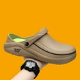 thumbnail image 6 of Mostsola Mens Slip Resistant Clogs EVA Chef Work Shoes for Restaurant Hospital Nursing Garden, 6 of 9
