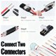 thumbnail image 5 of 100 piezas Conector de enchufe de doble cable de 2 pines Quick-Clip, 5 of 7