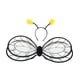 thumbnail image 2 of Conjunto de accesorios de cosplay de Halloween con alas de abeja y tirantes elásticos para disfraz de niños. negro, 2 of 9