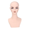 thumbnail image 4 of Maniquí Cabeza Soporte Exhibidor Gorro Peluca Soporte Accesorios PVC Ligero Fácil de Limpiar Adecuado para Salón Tienda Fotografía Entrenamiento Maqui Estilo I, 4 of 8