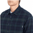 thumbnail image 3 of Eddie Bauer Men's Bristol Plaid Button Up Flannel Shirt (BlackWatch, XXL), 3 of 3