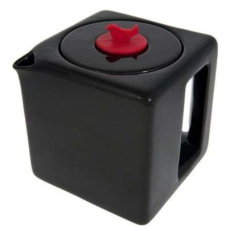Ceramic Infuser - Make My Day Ceramic Tea Cube Bird Teapot Stainless Steel Loose Leaf Infuser 1L