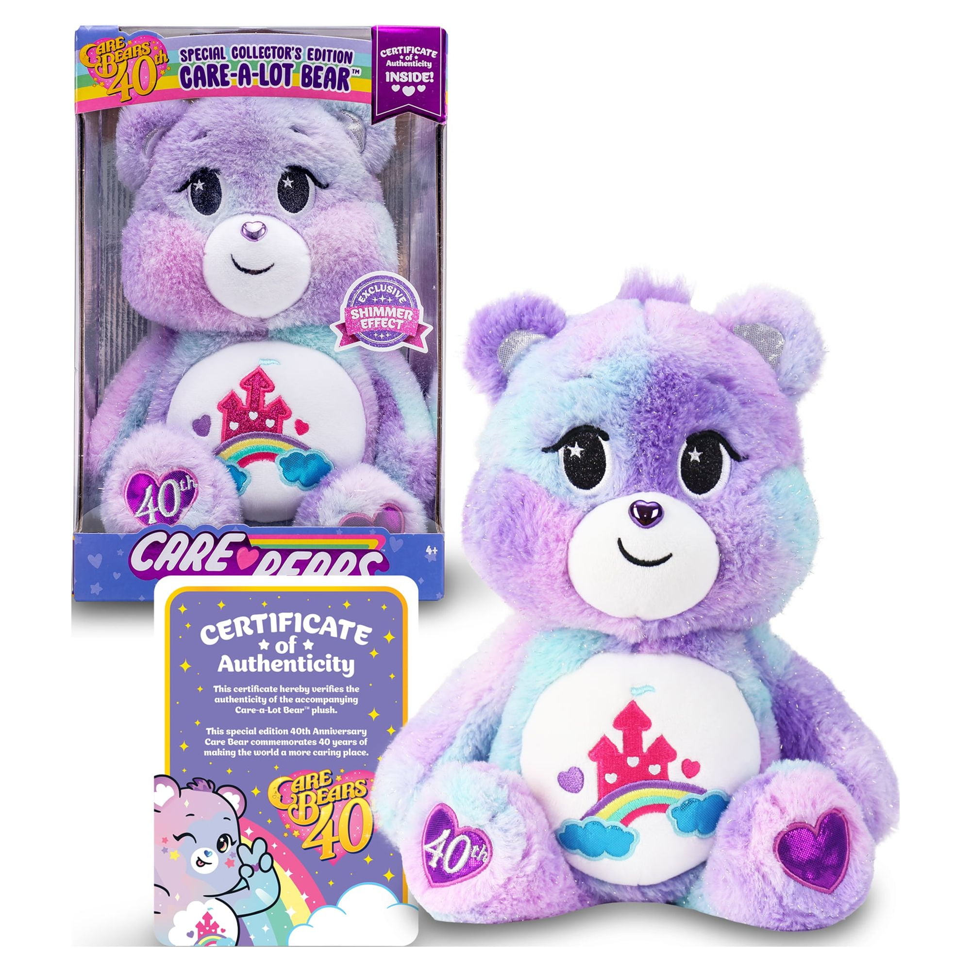 【プラザ限定】Care Bears Love-a-lot Bear ケアベア Care Bears/ケアベア・ぬいぐるみ・Love-a-lot Bear/ラブ