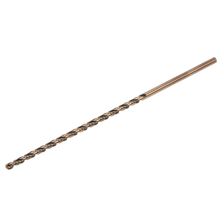 

Uxcell M35 High Speed Steel Parabolic Flute Drill Bit 7mm Drilling Dia. 250mm Length Gold Oxide Cobalt Steel