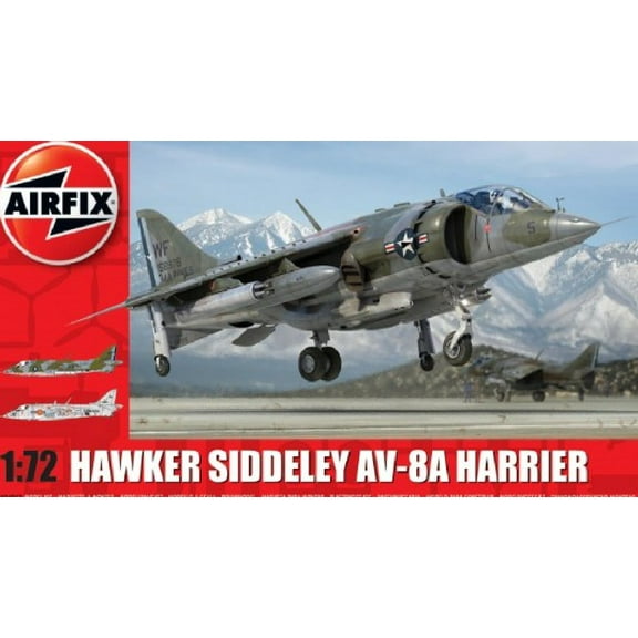 1/72 Hawker Siddeley Harrier AV8A Combat Aircraft