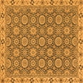 thumbnail image 1 of Ahgly Company Indoor Square Oriental Orange Traditional Area Rugs, 4' Square, 1 of 4