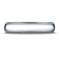 thumbnail image 3 of Benchmark� 10k White Gold 5mm Slightly Domed Standard Comfort-fit Ring With Milgrain, 3 of 9