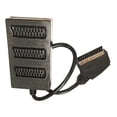 thumbnail image 2 of Divisor Scart de 3 vías, adaptador Scart macho a hembra, conector Scart de 3 vías, cable divisor Scart, línea p20241126376, 2 of 5