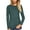 Green, variant on Fancyglim Women T Shirt Long Sleeve Crew Neck Tee Tops(Burgundy 2XL)