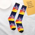 thumbnail image 6 of Saiise Mario Bx Funny Socks Men Women Boys Kids Adults Novelty Graphic Crew Tube Socks Crazy Design Casual Dress Socks for Sports,Running,Travel, 6 of 7