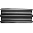 thumbnail image 3 of Molde para Baguette Antiadherente de Acero Negro Perforado (15.25 x 6.25 pulgadas) Bandeja Profesional para 2 Panes Franceses con Corteza Crujiente, 3 of 5