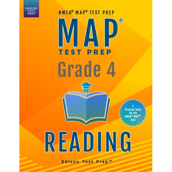 Pre-Owned MAP Test Prep Grade 4 Reading: NWEA MAP Test Prep - Practice Tests