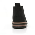 thumbnail image 5 of Ferro Aldo Pablo MFA506066 Mens Lightweight Casual Mid-Top Desert Chukka Boots, in Black Suede, Men's Size 8.5, 5 of 8