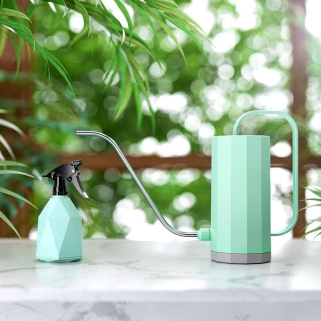 Regadera de Plástico Macarena Regadera de Color 1.2L 40 para plantas de Jardín de Interior Al Aire Libre verde