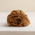 thumbnail image 6 of Simple&Opulence 100% Linen Sheet Set Solid Color- 6 Pcs Washed French Flax Bed Sheets (1 Flat Sheet, 1 Fitted Sheet, 4 Pillowcases) - Breathable Home Collection (Basic Rust, King), 6 of 8