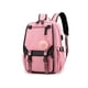 thumbnail image 2 of Guardurnaity Unisex para ordenador portátil con patrón impreso, vaquera con correas de colchón de aire, bolsa de adorno colgante con patrón de Mochilas Rosado, 2 of 6