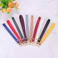 thumbnail image 1 of SHOWERORO 10PCS Wristlet Keychain Wallet PU Keychain Carry Handbags for Travel, 1 of 6