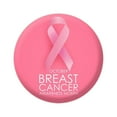 thumbnail image 1 of Kcodviy Clips de Sensibilisation au Cancer du Sein Châle Rouge pour Femmes Badge Rond Bling Broches pour Femmes pour Événement Public Collecte de Fonds, 1 of 4