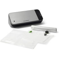FoodSaver Food Vacuum Sealer - Roll Storage, Chamber Type - Black/Silver