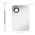 thumbnail image 4 of ROSENICE Stainless Steel Makeup Mixing Blending Spatula Tools, 4 of 8