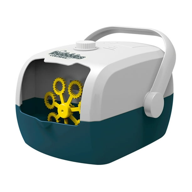 JJRC V08 Machine à bulles pour enfants Forme de valise Souffleur à bulles  électrique Rechargeable par USB Jouet bouillonnant automatique pour enfants  Activité de plein air Jouets d'été 