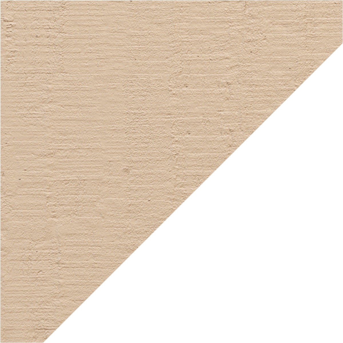 5"W x 5"D x 5"H Wide Concord Rough Cedar Woodgrain TimberThane Corbel, Primed Tan